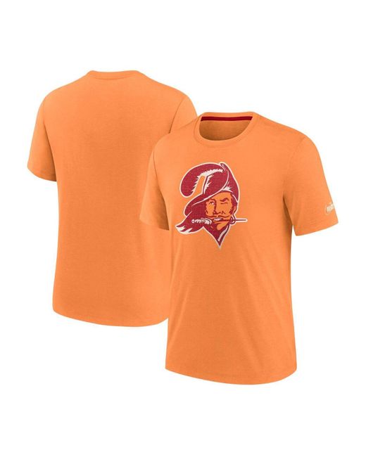 Nike Synthetic Orange Tampa Bay Buccaneers Rewind Playback Logo T-shirt ...