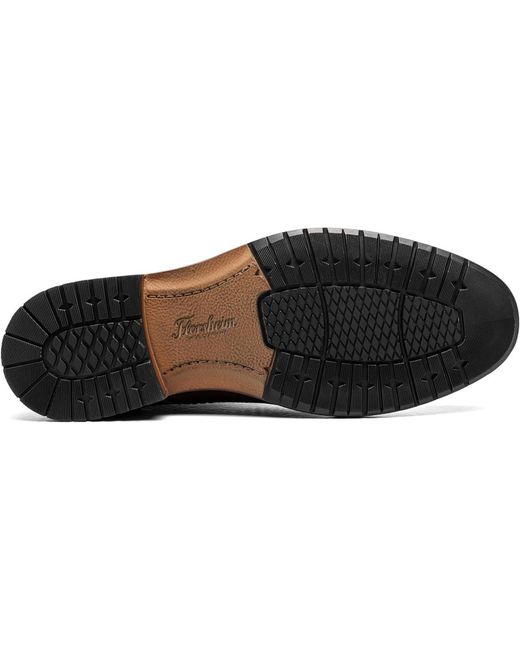 Florsheim Brown Forge Plain Toe Chukka Boots for men