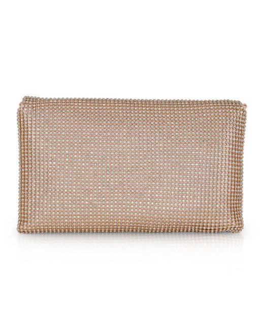 Badgley Mischka Natural Woman's Noemi Crystal Envelope Clutch