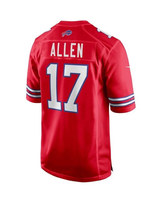 Nike Men's Buffalo Bills Josh Allen Royal Game Player Jersey