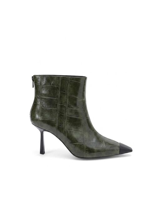 Prologue Shoes Green Rassel Pointed Toe Boot