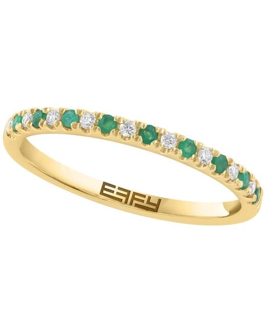 Effy Metallic Emerald (1/10 Ct. T.w.