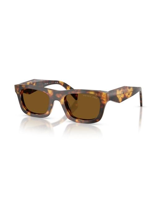 Prada Brown Polarized Sunglasses