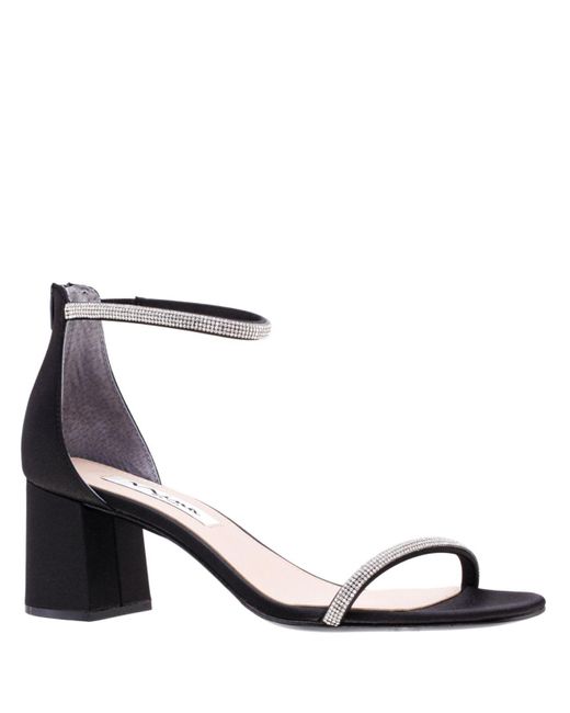Nina Barby Block Heel Evening Sandals Lyst
