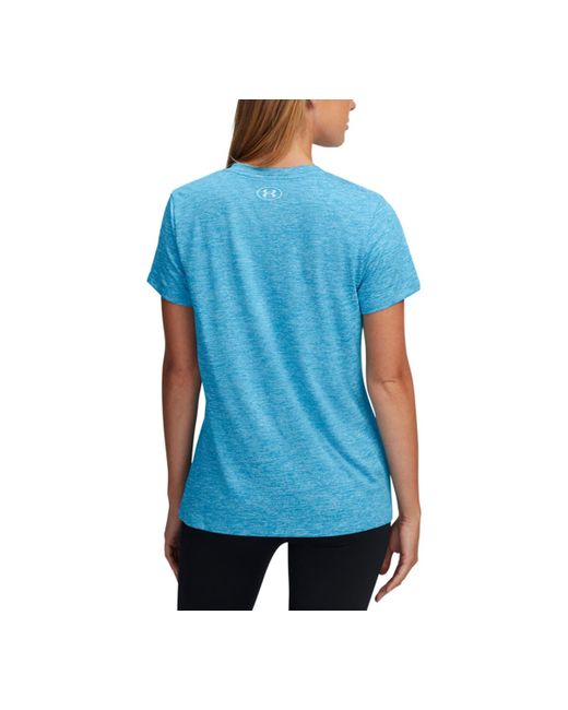Under Armour Blue Ua Tech Marker Short-sleeve Tee