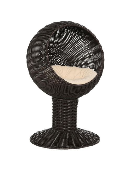 Rui Black Elevated Cat Bed