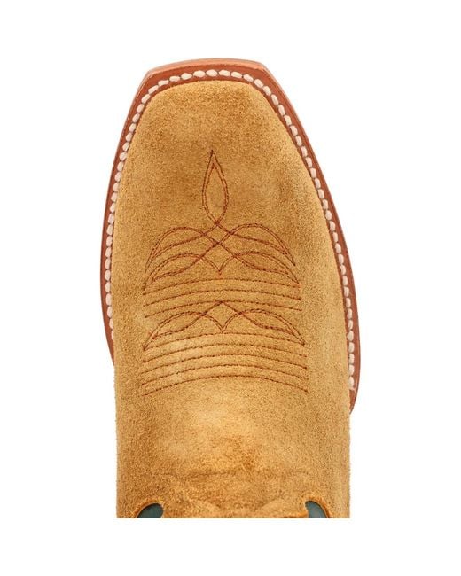Durango Blue Prca Collection Roughout Western Boot for men