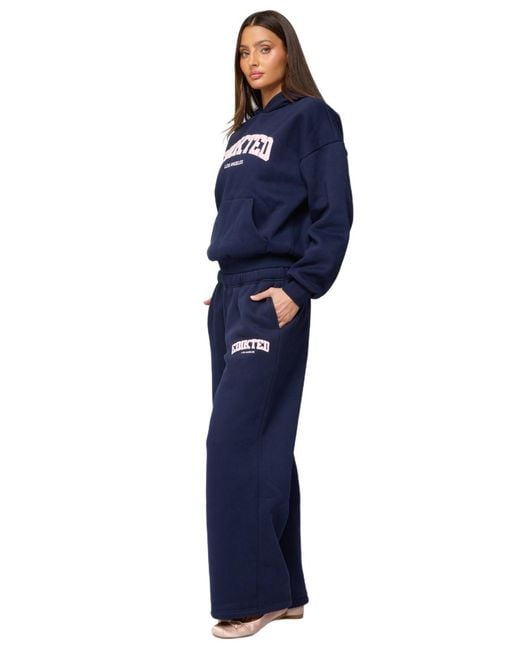 Edikted Blue La Sweatpants