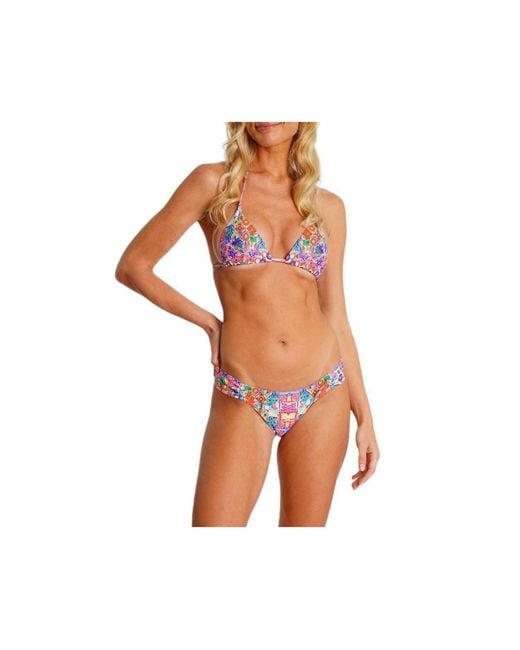 La Moda Clothing Orange Bikini Set