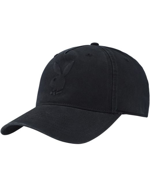 Lids Blue And Playboy Embossed Logo Adjustable Hat
