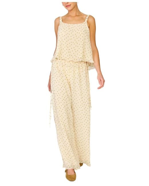 Line & Dot Natural Lilou Pull-on Pants