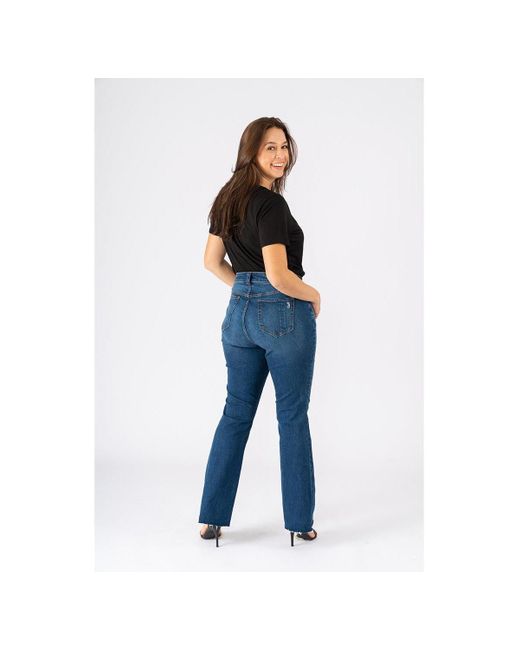 Slink Jeans Black Plus Size High Rise Bootcut Jeans