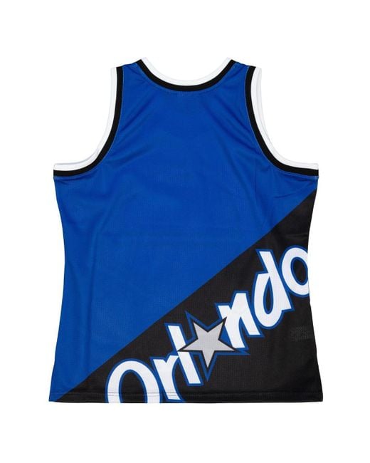 Mitchell & Ness Blue Orlando Magic Big Face 5.0 Fashion Tank Top for men