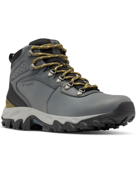 Columbia Black Newton Ridge Plus Ii Waterproof Hiking Boots for men