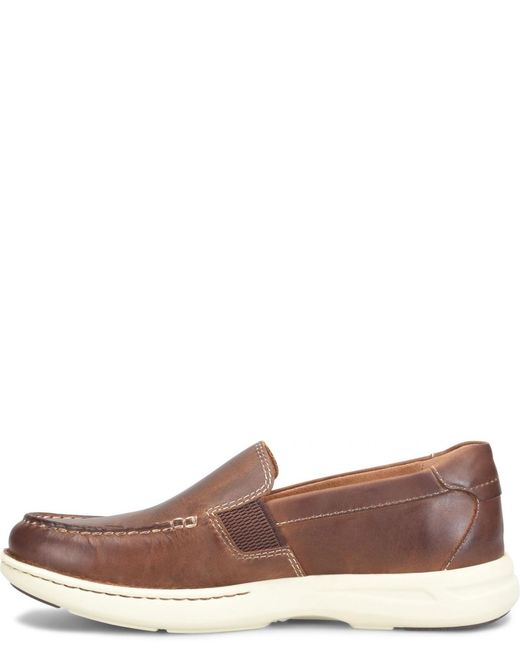 Born Brown Mariner Dress Casual Slip-on Sneakers for men