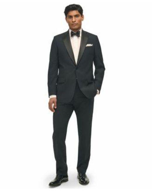 Brooks Brothers Blue B By Classic Fit Wool Blend Tuxedo Suit Separates for men