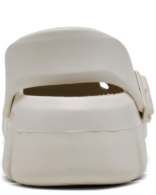 Birkenstock White Birki Flow Eva Clogs From Finish Line for men
