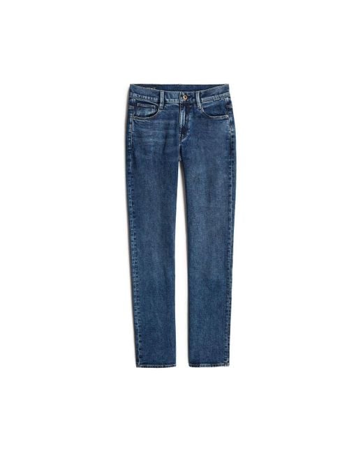 G-Star Blue Strace Straight Jeans