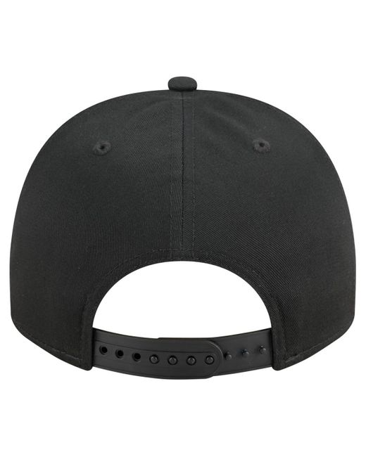 KTZ Black Alabama Crimson Tide Vintage Chainstitch 9fifty A-frame Snapback Hat for men