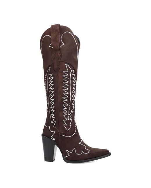 Dingo Brown Double Take Suede Leather Boot