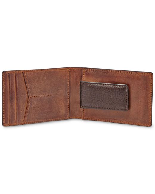 Fossil Men S Leather Quinn Money Clip Bifold Wallet In Brown For Save 14 Lyst - Fossil Men S Leather Money Clip Bifold Wallet Fossil Men S Leather Quinn Money Clip Bifold Wallet In Brown For Save 14 Lyst - Fossil Men S Leather Money Clip Bifold Wallet