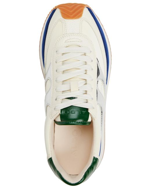 ALDO White Deanna Retro Lace-up jogger Sneakers
