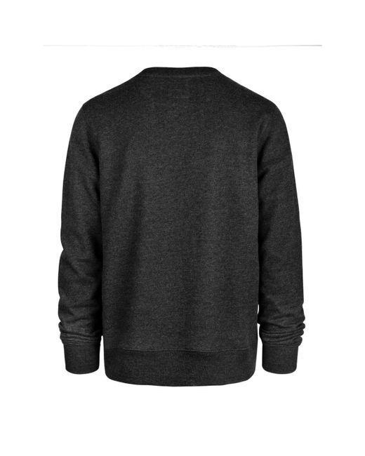 '47 Heather Black Phoenix Suns Tribeca Emerson Pullover Sweatshirt for men