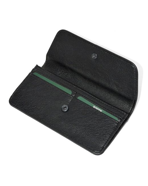 ROOTS Black Slim Wallet for men