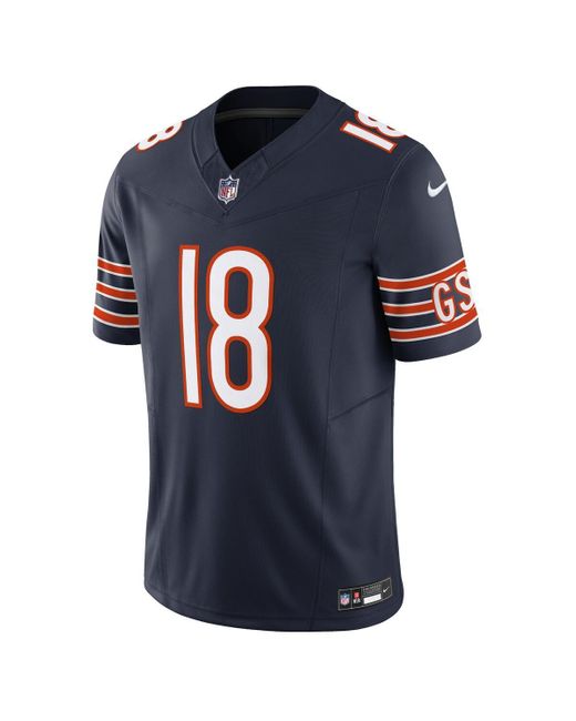 Nike Blue Caleb Williams Chicago Bears Vapor F.u.s.e. Limited Jersey for men