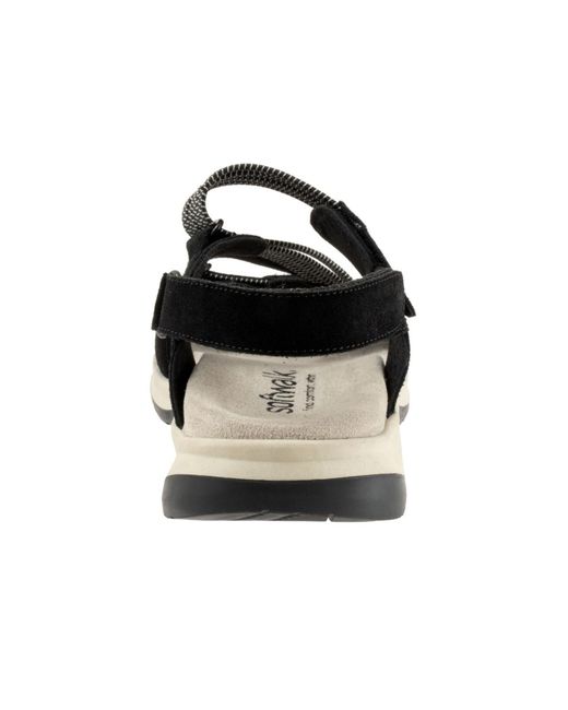 Softwalk® Black Oahu Sandal