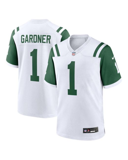 Nike Green Ahmad Sauce Gardner New York Jets Classic Alternate Game Jersey for men