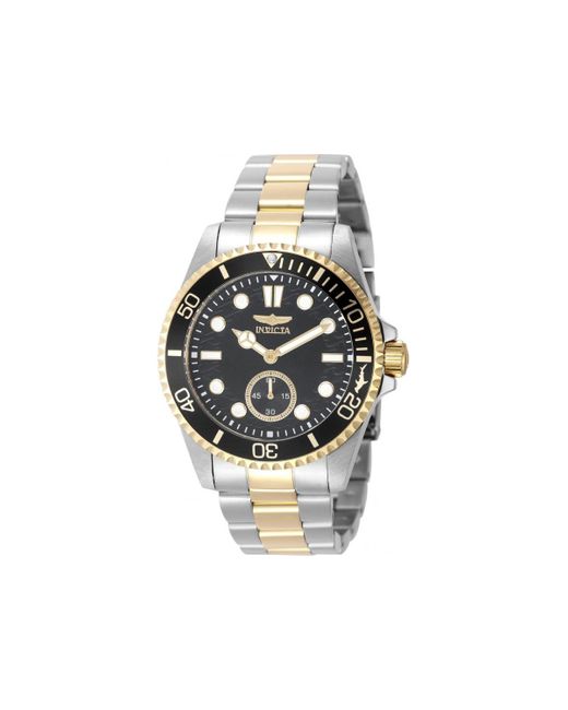 INVICTA WATCH Black 49434 Pro Diver Quartz Vd78 Charcoal Dial Watch for men