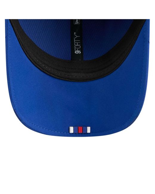 KTZ Blue New York Giants 2025 Sideline M-crown 9forty Adjustable Hat for men