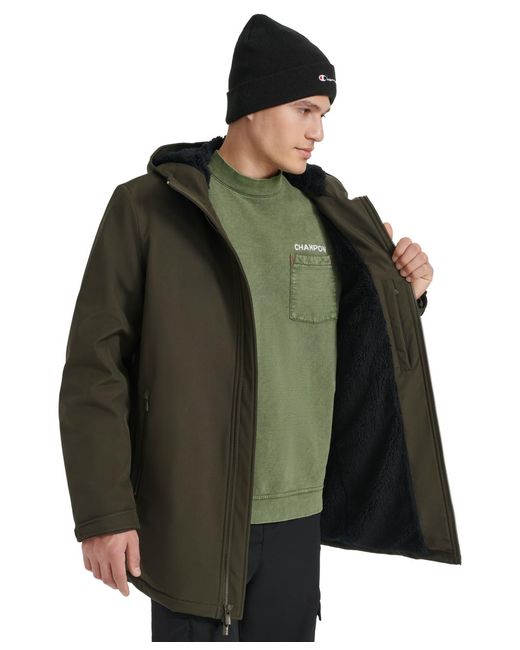 Champion Green Performance Hooded for men