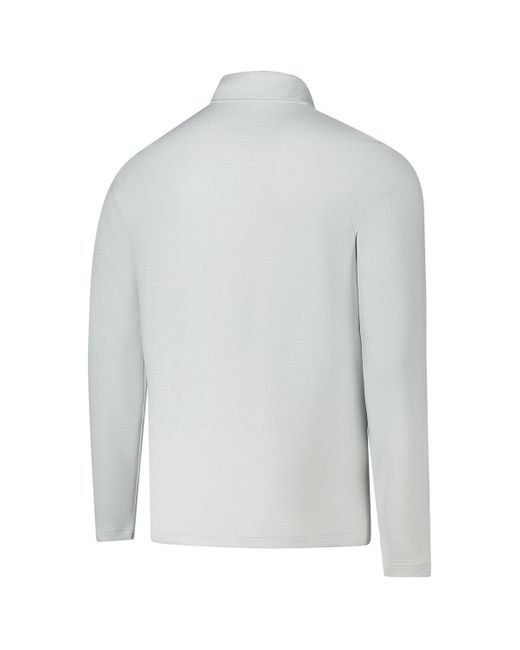 Nike Gray Wm Phoenix Open Victory Performance Half-zip Pullover Sweatshirt for men