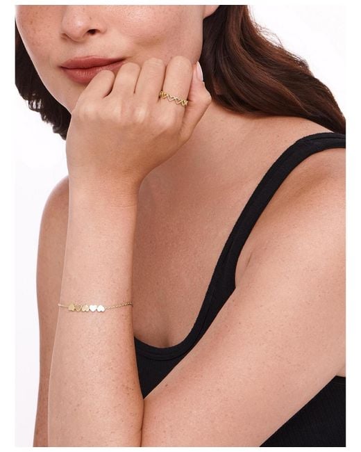 DEVATA Metallic Sweet Heart Ring