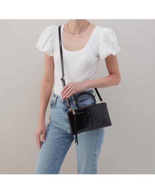 Hobo International Black Sable Crossbody