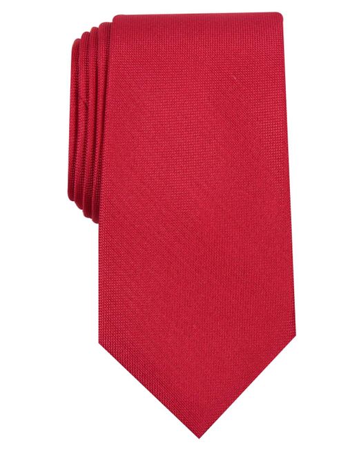 Club Room Red Solid Tie for men