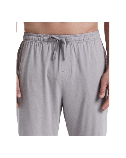 Perry Ellis Gray Drawstring Pajama Shorts for men