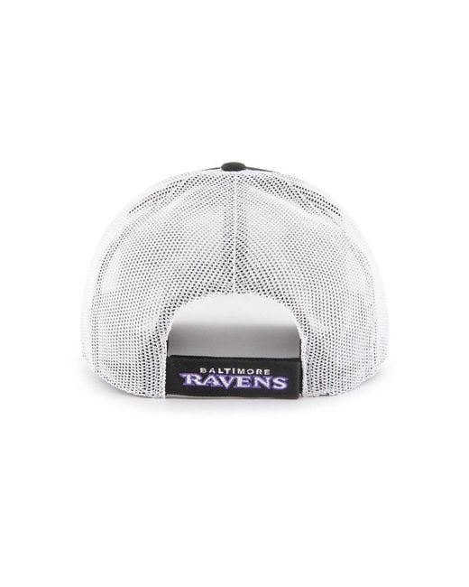 Lids Baltimore Ravens '47 Trucker Adjustable Hat - Camo/Black