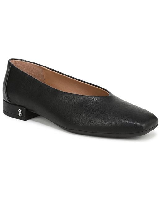 Sam & Libby Black Gretta Square Toe Ballet Flats