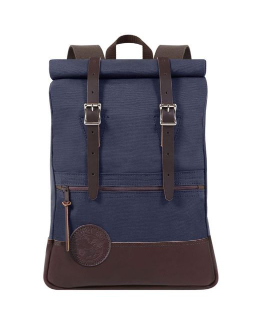 Duluth Pack Blue Deluxe Roll-top Scout Pack for men