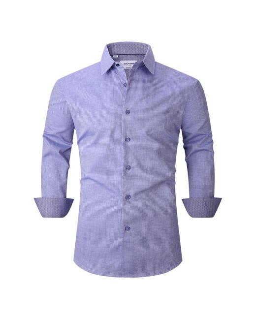 Duchamp Fancy Neat Dress Shirt in Blue for Men | Lyst