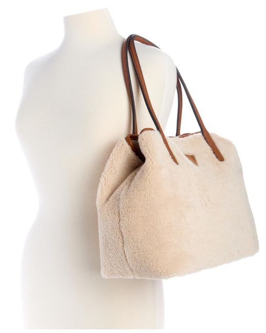Guess Natural Victtoria 2-in-1 Medium Tote Bag