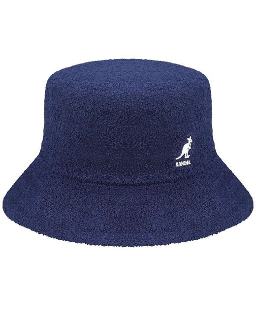 Kangol Blue Bermuda Bucket Bucket Hat for men