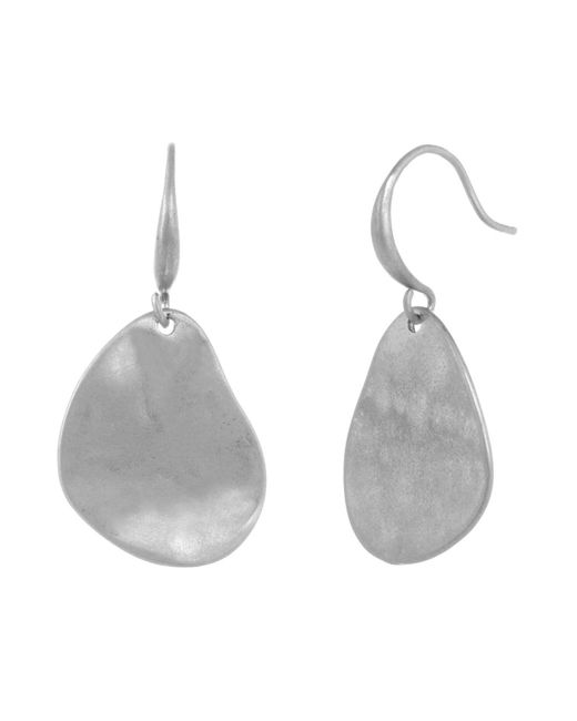 The Sak Metallic Silver-tone Drop Earrings