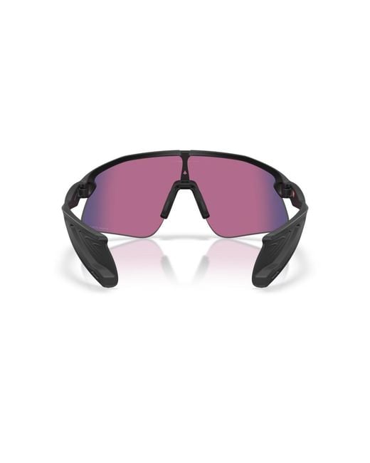 Oakley Pink Stunt Devil Rectangle Sunglasses