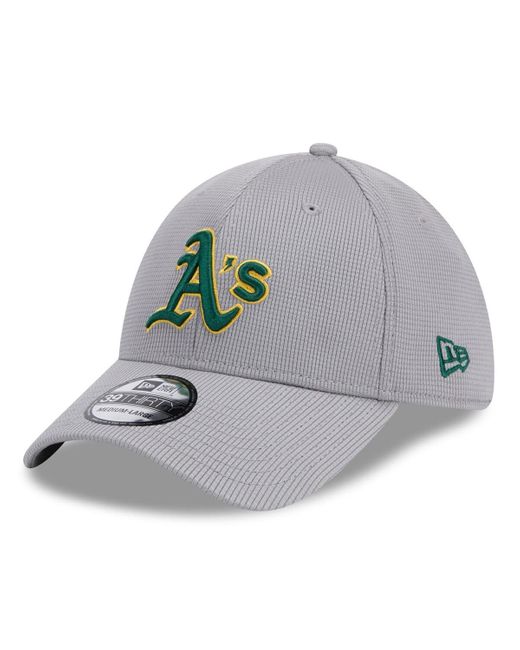 KTZ Gray Oakland Athletics Active Pivot 39thirty Flex Hat for men