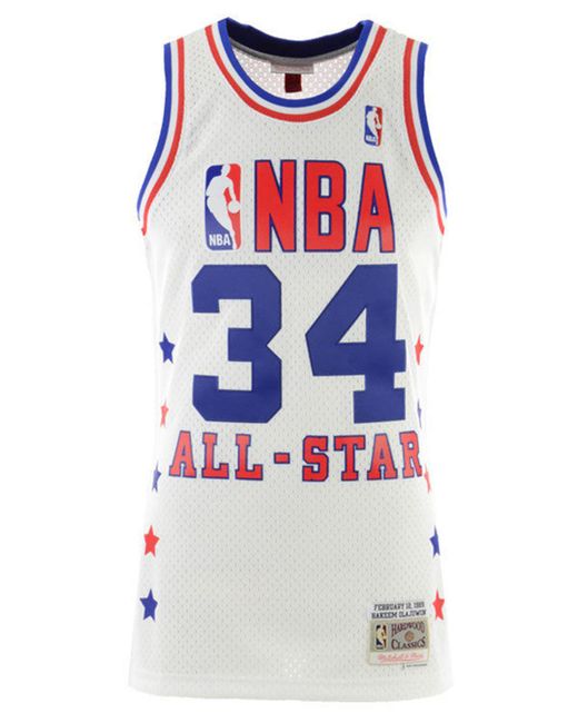 Mitchell &amp; Ness Synthetic Hakeem Olajuwon Nba All Star