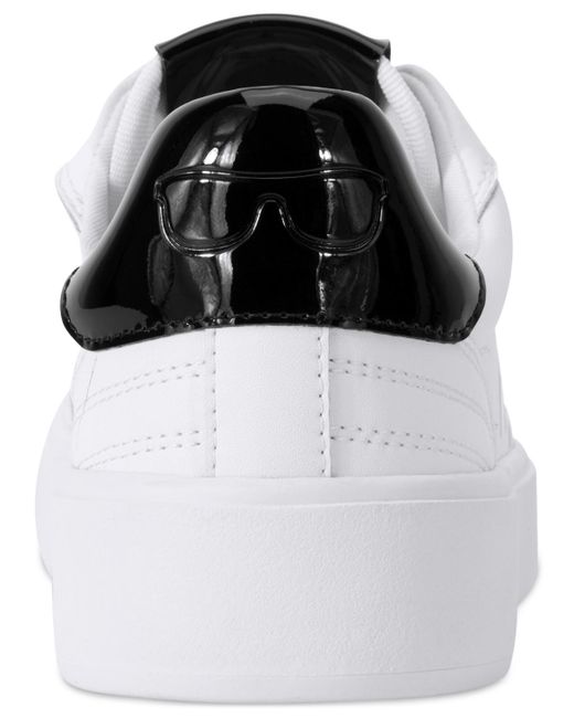 Karl Lagerfeld Black Sumava Lace-up Sneakers